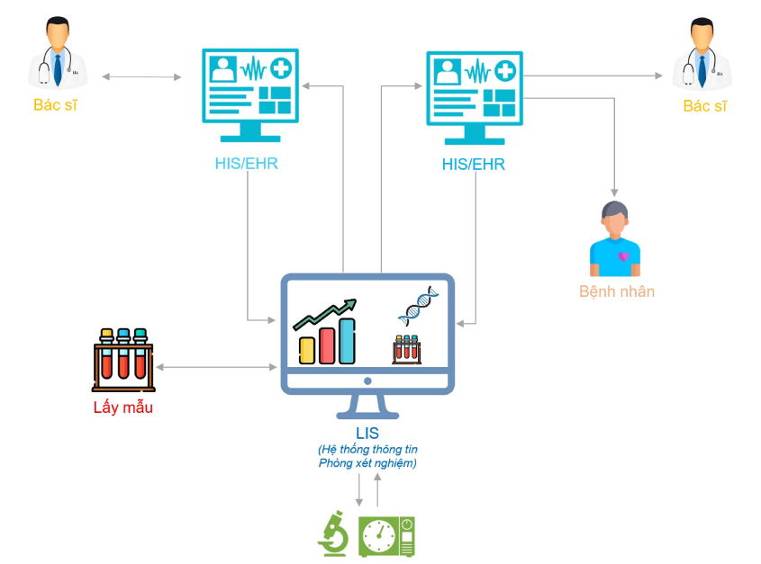 hệ thống thông tin LIS tại cơ sở y tế